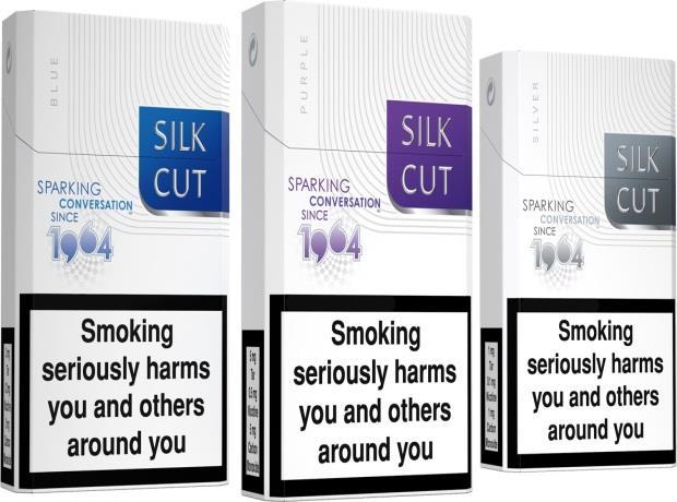 Cigarettes Silk Cut Silver