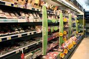 Meat display
