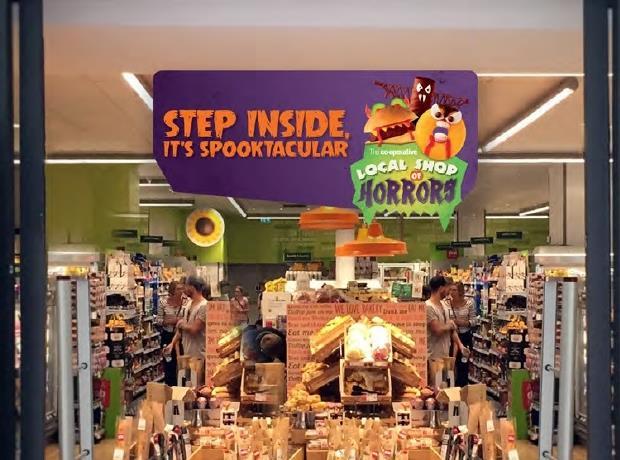 Co op Food launches Local Shop of horrors campaign