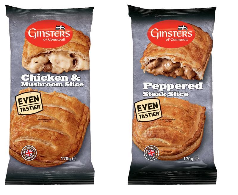 Ginsters adds more meat to slices