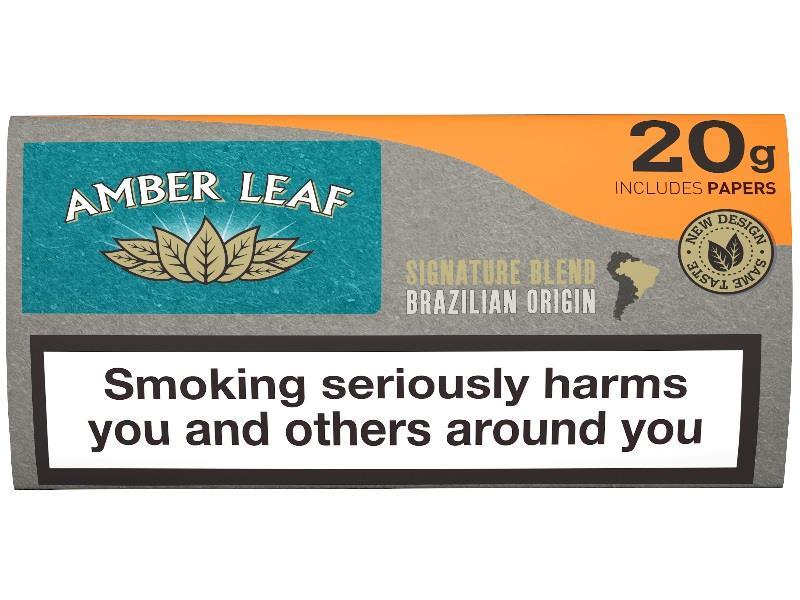 New look for Amber Leaf Signature Blend