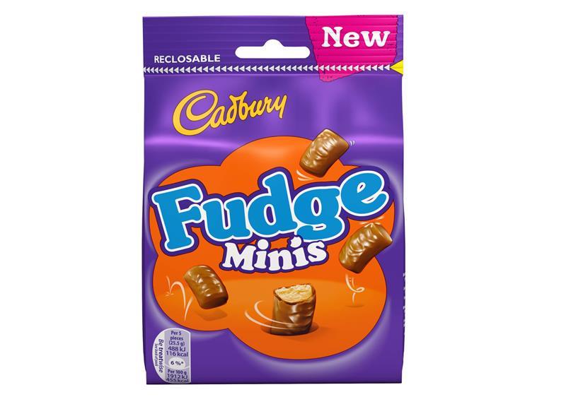 Cadbury Fudge joins Minis range