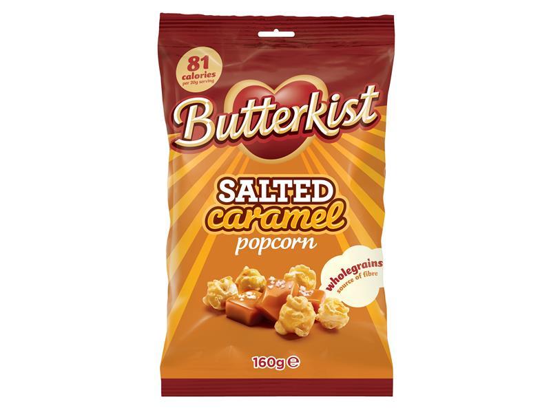 Butterkist brings Salted Caramel popcorn into core range
