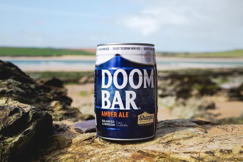 Sharp's reveals Doom Bar in mini keg and cans