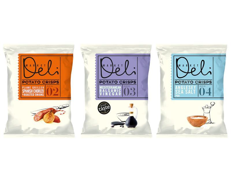 Market Deli crisps get highquality design