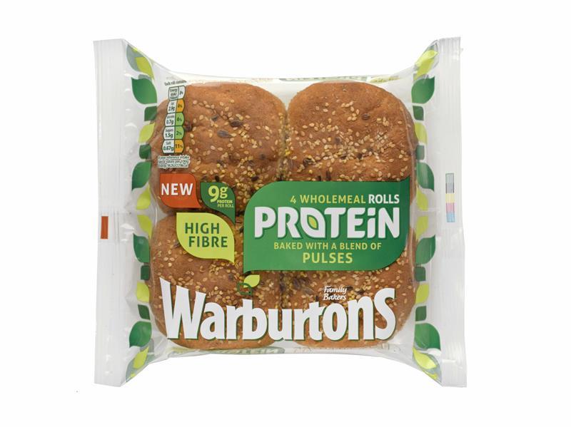 Warburtons 'proteinpacked' bakery products