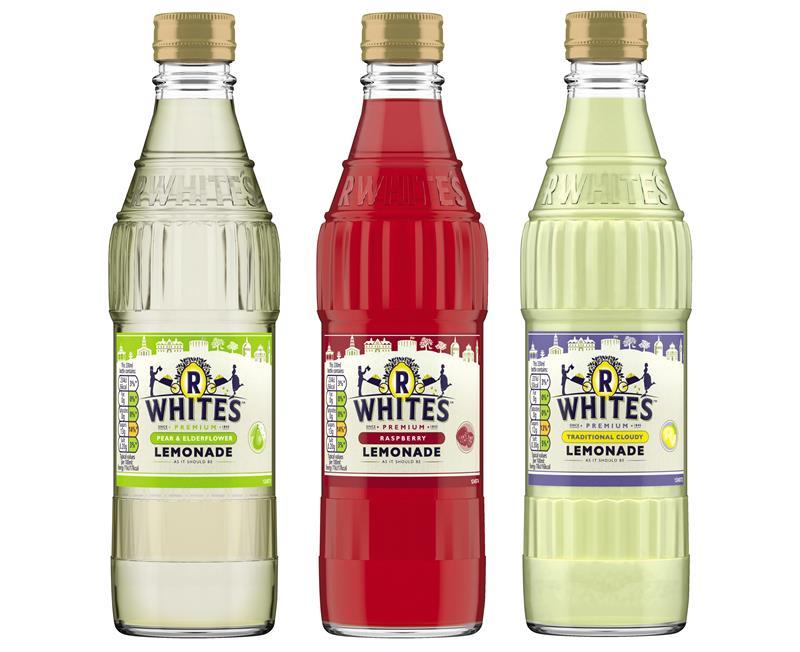 R White's lemonades get new packaging and flavours