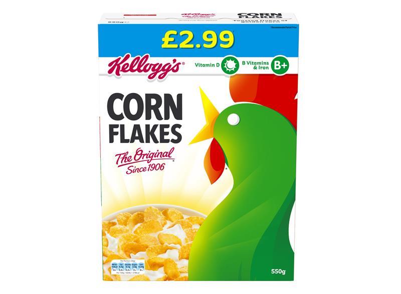 Kellogg's new year campaign for Corn Flakes