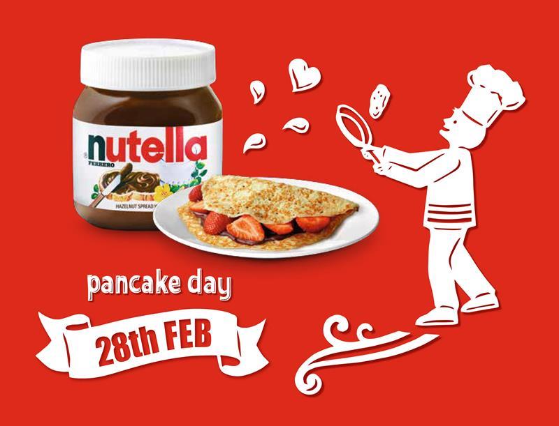 ‘Pancakes Love Nutella’ campaign returns