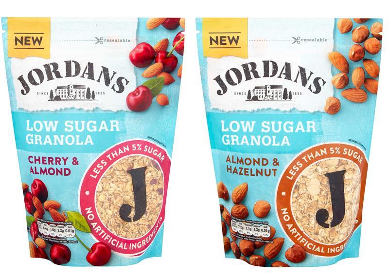 Jordans creates lowsugar granola