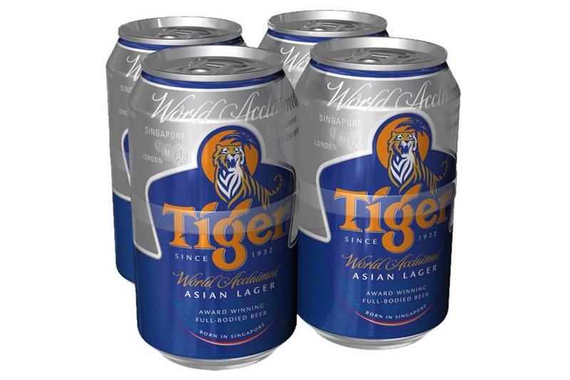Tiger Beer reveals 330ml can packs