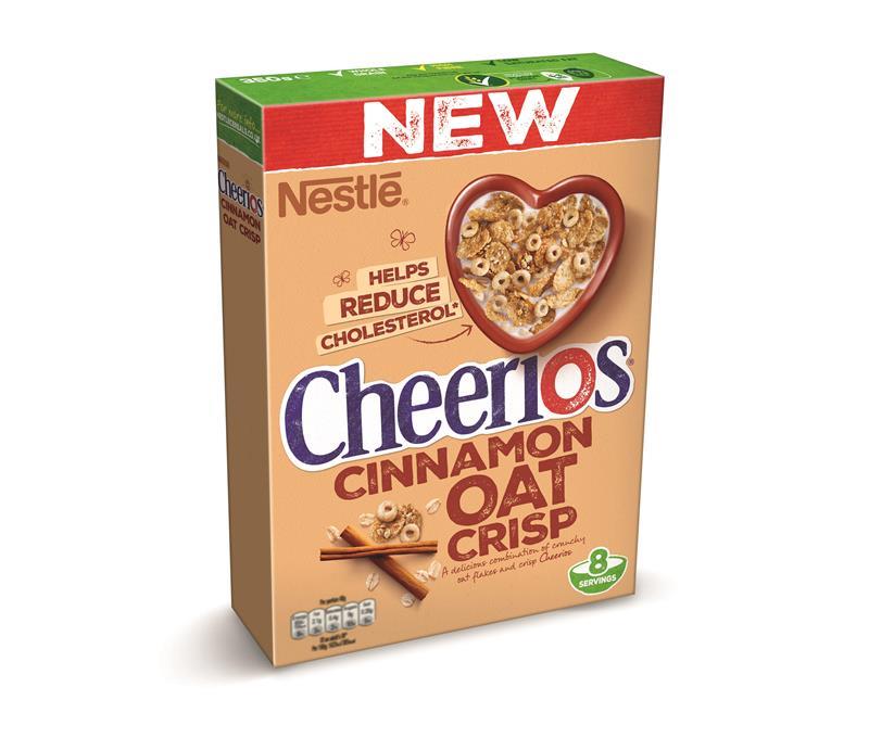 Cheerios launches new 'heart healthy' Oat Crisp