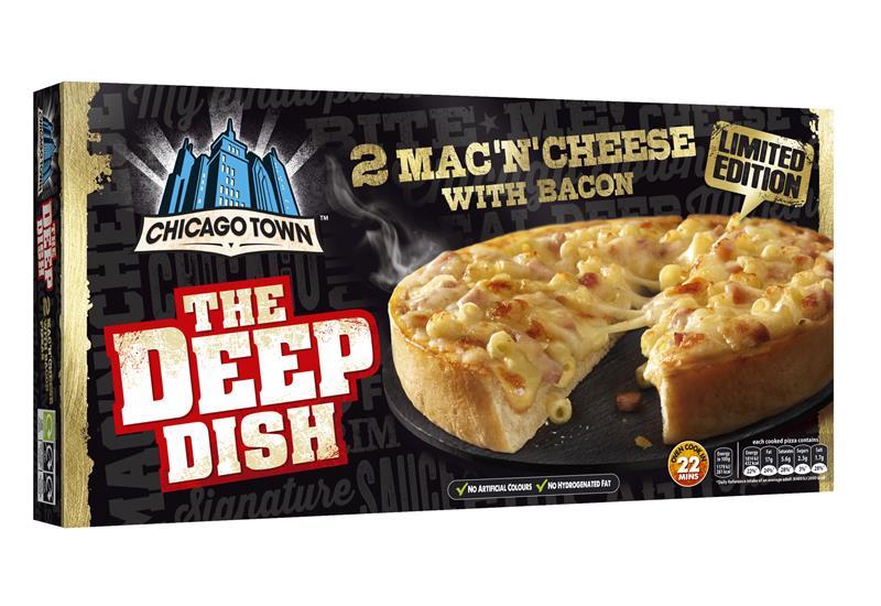 Chicago Town adds Mac & Cheese to deep dish range
